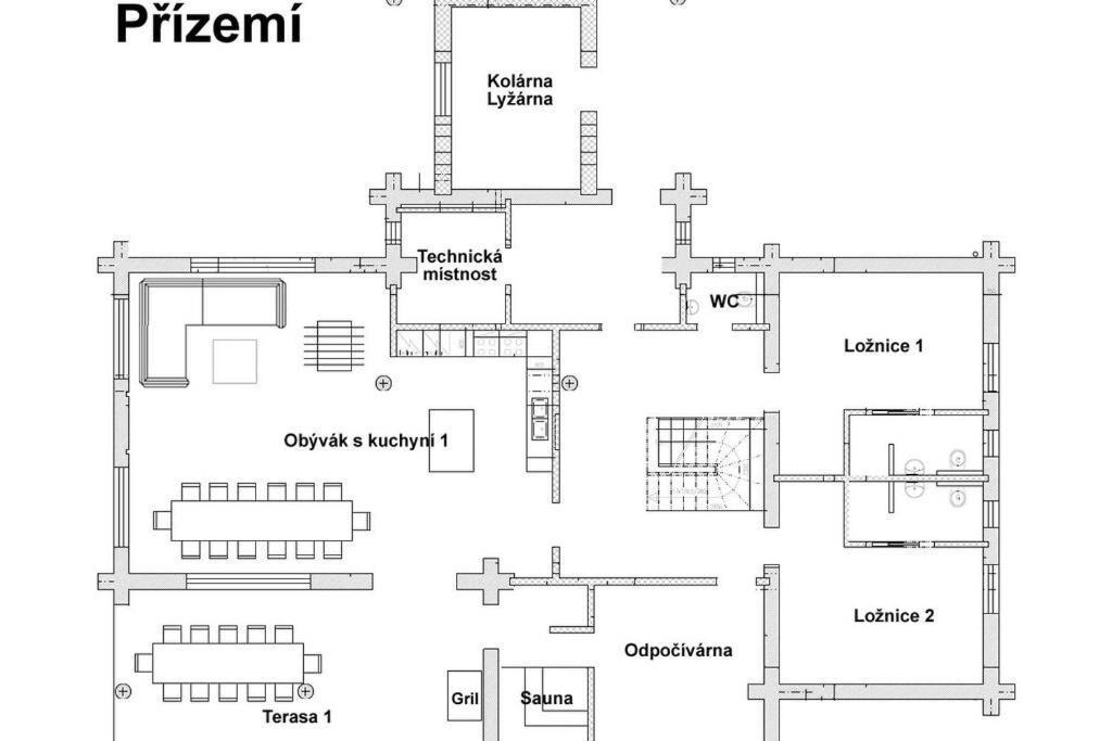 Luxusni Srub Az 24 Luzek - Sruby-lipno Holiday home Frymburk