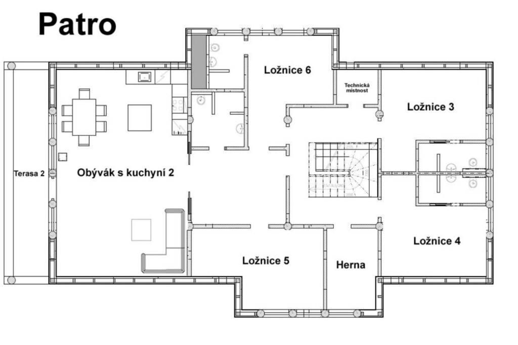 Holiday home Luxusni Srub Az 24 Luzek - Sruby-lipno Frymburk